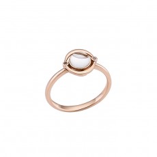 14K 럭키 위시 천연 탄생석 반지(5.0mm)