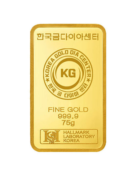 한국금다이아센터 20돈 골드바