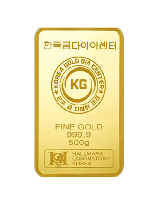 한국금다이아센터 500g 골드바