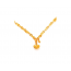 24K 순금 콘푸하트 목걸이 18.75g (5돈) 18k장식별도
