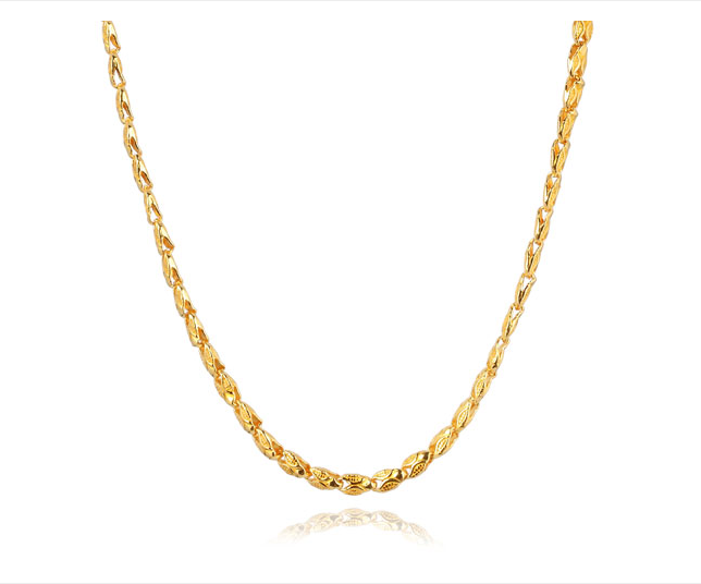 24K 순금 럭스체인목걸이 11.25g (3돈) 18k장식별도